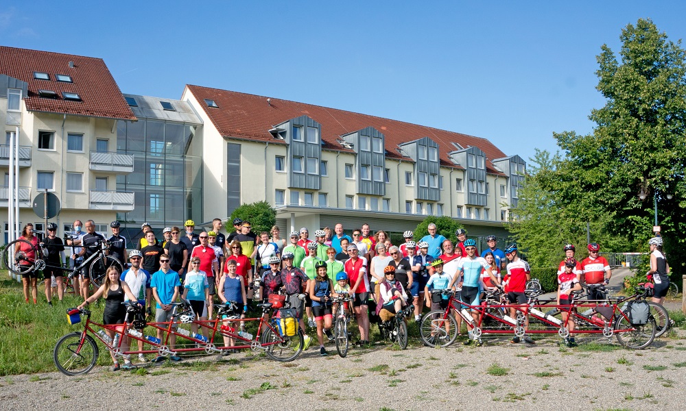 Gruppenfoto Tandemtreffen Bad Boll 2020